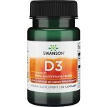 Swanson Vitamín D3 1000 IU 30 kapslí – Hledejceny.cz
