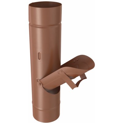 Zambelli Odvaděč vody 80 mm RAL 8004 cihlově červená – Hledejceny.cz