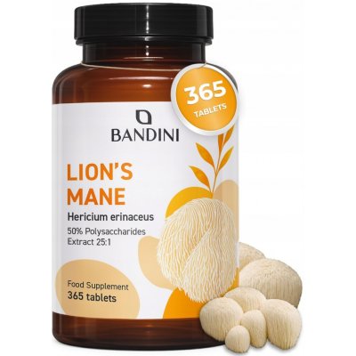 Bandini pastilky Hericium Erinaceus 365 ks – Hledejceny.cz