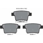 Sada brzdových destiček, kotoučová brzda TEXTAR 2426001 – Zboží Mobilmania