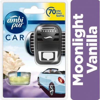 Ambi Pur Car Moonlight Vanilla 7 ml – Zboží Mobilmania