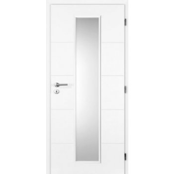 DOORNITE QUATRO LINEA profilované sklo bílé 70 cm