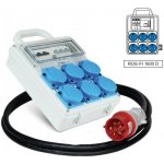 SEZ Rozvaděč s přívodním kabelem, 106 × 190 × 305 mm, IP44 ROS FI-1600 D+KABEL – Sleviste.cz