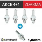 Kangertech SOCC žhavící hlava nichrome 1,8ohm 5ks – Hledejceny.cz