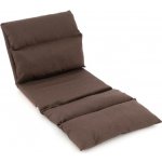 Divero Relax Lounger hnědá – Zbozi.Blesk.cz