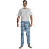 Pánské pyžamo Wadima 204128 472 pánské pyžamové kalhoty modré
