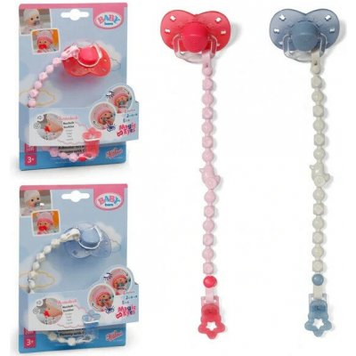 Zapf Creation Baby Born 838679 Dudlík se sponkou, 2 druhy – Hledejceny.cz
