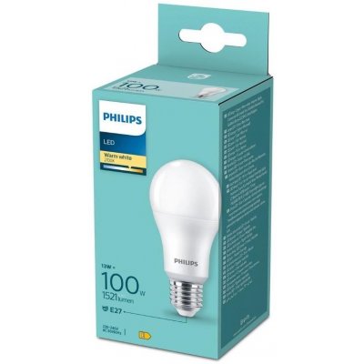 Philips LED žárovka A60 E27/13W/230V 2700K P5804 – Hledejceny.cz