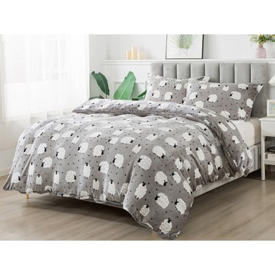 Xpose Mikroplyš povlečení Ovečka 140x200 70x90 – Zboží Dáma