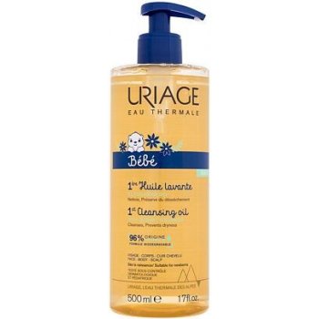 Uriage Bébé 1st Cleansing Oil vyživující čisticí olej pro děti 500 ml