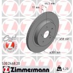 Brzdový kotouč ZIMMERMANN 530.2468.20 – Sleviste.cz