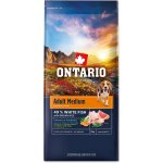 Ontario Adult Medium Fish & Brown Rice 12 kg – Zboží Dáma