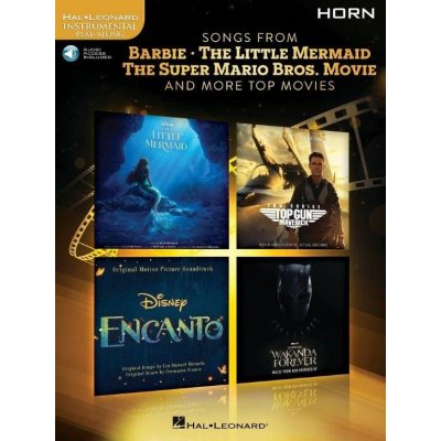 Songs from Barbie The Little Mermaid The Super Mario Bros. Movie and More Top Movies noty na klavír zpěv akordy – Zboží Mobilmania