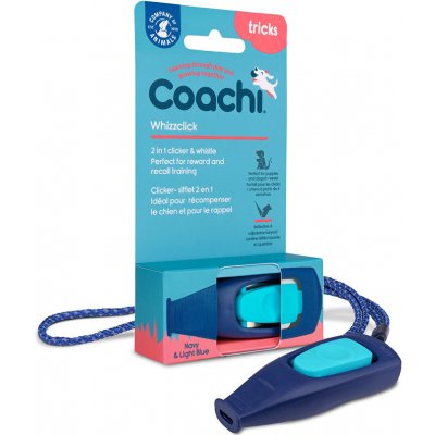 Coachi Whizzclick clicker s píšťalkou tmavě modrý – Hledejceny.cz