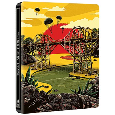 Most přes řeku Kwai (4k Ultra HD Blu-ray + Blu-ray) (4k, Steelbook, CZ dabing a titulky pouze na UHD)