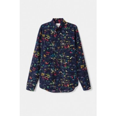 Desigual Roque pánská košile 5000 Navy 20WMCW36 20WMCW36 – Hledejceny.cz
