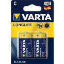 Baterie primární Varta LongLife C 2ks 4114 101 412