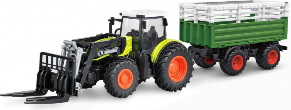 IQ models RC Traktor s XL příslušenstvím 1:24 světla zvuk RC_308608 RTR 1:10