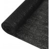 Stínící textilie vidaXL Stínící tkanina černá 1,8 x 25 m HDPE 195 g/m²