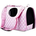 animALL Taška pink squares L 50 x 22 x 30 cm – Sleviste.cz