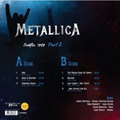 METALLICA - Seattle 1989 Part 2 LP – Zbozi.Blesk.cz