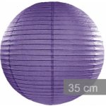 Lampion kulatý 35cm fialový – Zbozi.Blesk.cz