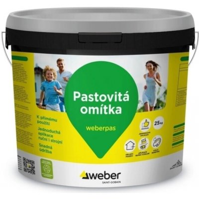 Weber.pas silikon - omítka zrnitá 2mm 25kg – Hledejceny.cz