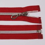 Zip spirálový 6mm délka 65cm, barva 148 (dělitelný) se stříbrnými zoubky – Hledejceny.cz