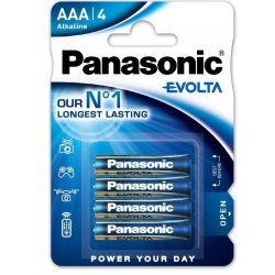 Panasonic EVOLTA Platinum AAA 4ks 00266499