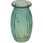 Chaks Chaks Mini sklenená váza ovál - Aqua 6,5 x 11,5 cm – Hledejceny.cz