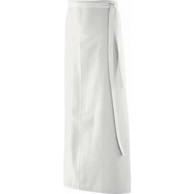 Exner Zástěra s látkovým pásem po celé délce 100x100cm 220 g/m Bílá EX103 – Hledejceny.cz