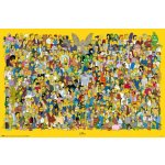 Plakát, Obraz - The Simpsons - Cast, 91.5 × 61 cm – Zboží Dáma
