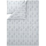 Livarno povlečení z jemného flanelu listy/bílá 140x200 70x90 – Zboží Dáma