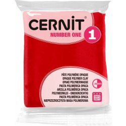 Cernit Modelovací hmota 56 g Xmas Red