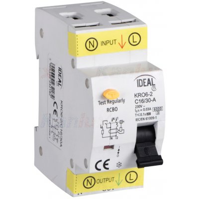 Jistič-chránič KRO6-2/C16/30A Kanlux 23218 – Zbozi.Blesk.cz