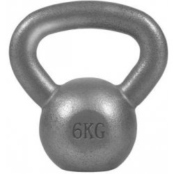 Gorilla Sports Kettlebell litinová 6 kg