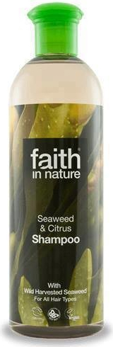 Faith in Nature šampon mořská řasa a Citrus 400 ml