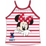 dívčí tričko top na ramínka Minnie Mouse červené – Zboží Dáma