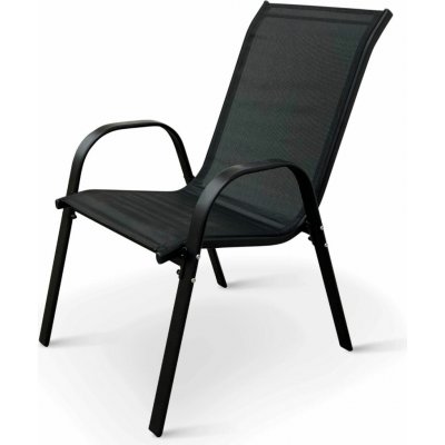 Vikio Stohovatelná židle v kombinaci tmavě šedé a černé TK2060 – Zbozi.Blesk.cz