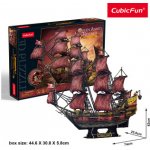 CUBICFUN 3D puzzle Plachetnice Queen Anne's Revenge 391 ks – Zbozi.Blesk.cz