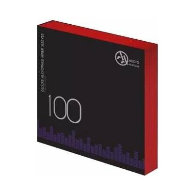 Audio Anatomy Vnitřní antistatické obaly Deluxe Audiophile Červené 100 ks – Zboží Živě