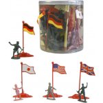 Zz1 Vojáci army set plastové figurky vojenské 5cm se zbraněmi s doplňky v tubě – Sleviste.cz