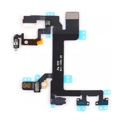 AppleKing flex kabel s přepínačem Mute + ovládání hlasitosti + Power spínač pro Apple iPhone 5S