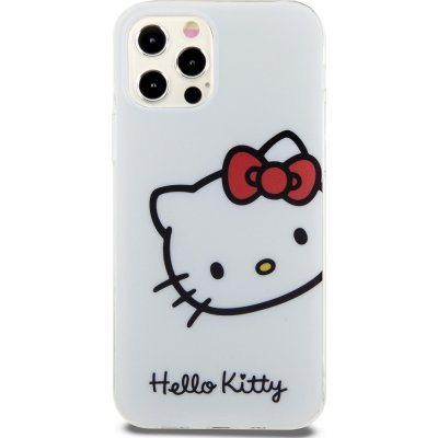 Hello Kitty IML Head Logo Apple iPhone 12/12 Pro, bílé