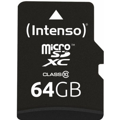 Intenso microSDXC 64 GB class 10 3413490 – Zboží Mobilmania