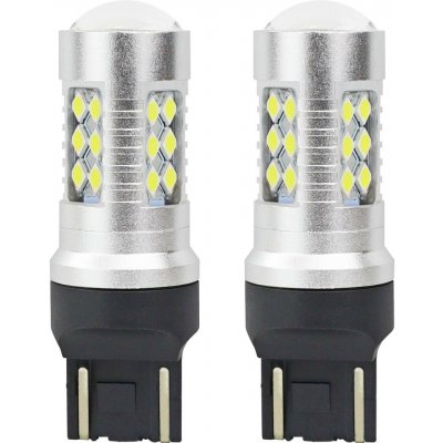 LED CANBUS 3030 24SMD T20 7443 W21/5W White 12V/24V, AMiO 02126 – Hledejceny.cz