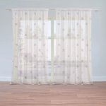 Sablio Záclony Barevné hvězdy: 2ks 150x250cm – Hledejceny.cz