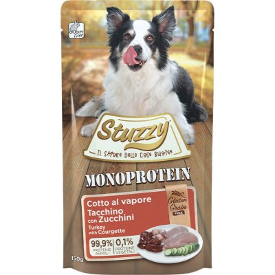 Stuzzy Adult Monoprotein Krůtí s cuketou 150 g – Sleviste.cz