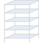 Regál Perun 200 x 120 x 60 cm 5 polic – Zboží Dáma