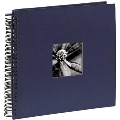 Hama album klasické spirálové FINE ART 36x32 cm, 50 stran, modré; 90142 – Zboží Mobilmania